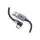 Cable Usb-A 2.0 A Usb-C Angulo 1M Negro Us284 Ugreen