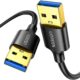 Cable Usb-A 3.0 A Usb-A Macho 1M Negro Us128 Ugreen