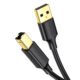Cable Usb-A 2.0 A Usb-B Macho 1M Impresora Negro Us135 Ugreen