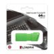 Memoria USB Kingston Flash Drive De 64GB Exodia Gen 1 Color Verde Neon