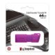 Memoria USB Kingston Flash Drive De 64GB Exodia Gen 1 Color Morado Neon