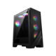 Case RGB Msi Mag Forge 120A Airflow Mid Tower Ventiladores 6 De 120Mm Con Vidrio Lateral Y Malla Frontal 306-7G23A21-809
