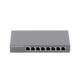 Grandstream GWN7701P | Conmutador PoE no administrado Gigabit Ethernet de 8 puertos | Plug & Play | Montaje en escritorio/pared | Diseño de metal
