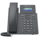 Grandstream Teléfono IP GRP2601P | 2 líneas, 2 cuentas SIP | Pantalla LCD de 2.4 pulgadas | Ethernet Gigabit de doble puerto con PoE integrado