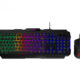 MSI Forge GK100 Combo - Juego de teclado y mouse RGB para juegos, 19 teclas anti-fantasma, sensor óptico de 6400 DPI