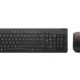 Combo de teclado y mouse inalámbrico Lenovo Essential Gen 2, negro-Español de Latinoamérica 171 (sin batería)