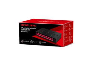 Switch 8 Puertos 10/100/1000 Mbps Mercusys P/Escritorio Ms108G