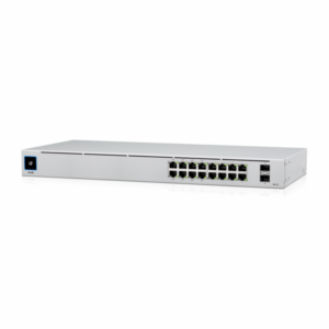 Unifi Switch PoE de 16 Puertos + 2 Puertos SFP de 42W