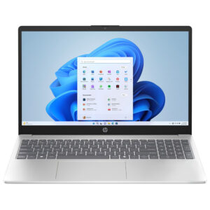Laptop HP 15-fd2050wm 15.6" Intel Core Ultra 5 225U 8GB RAM 512GB SSD Intel Graphics W11 Home Plateada Teclado Inglés