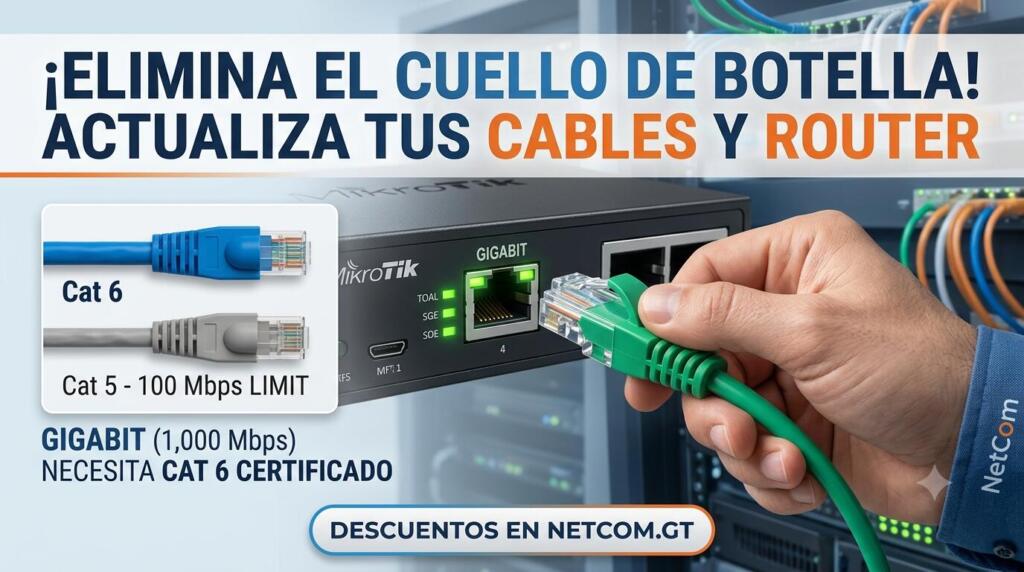 Internet lento en la oficina