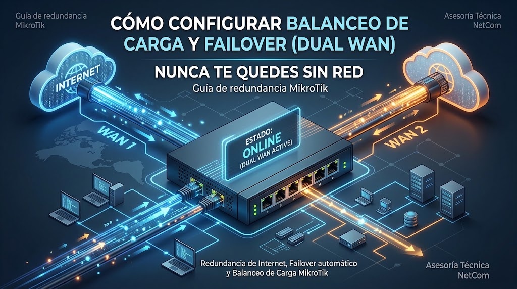 Balanceo de carga MikroTik y Failover
