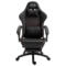 silla gamer brocs br6689a black red