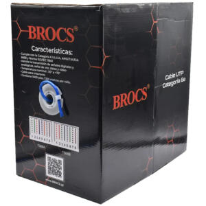 bobina de cable utp brocs categoria 6